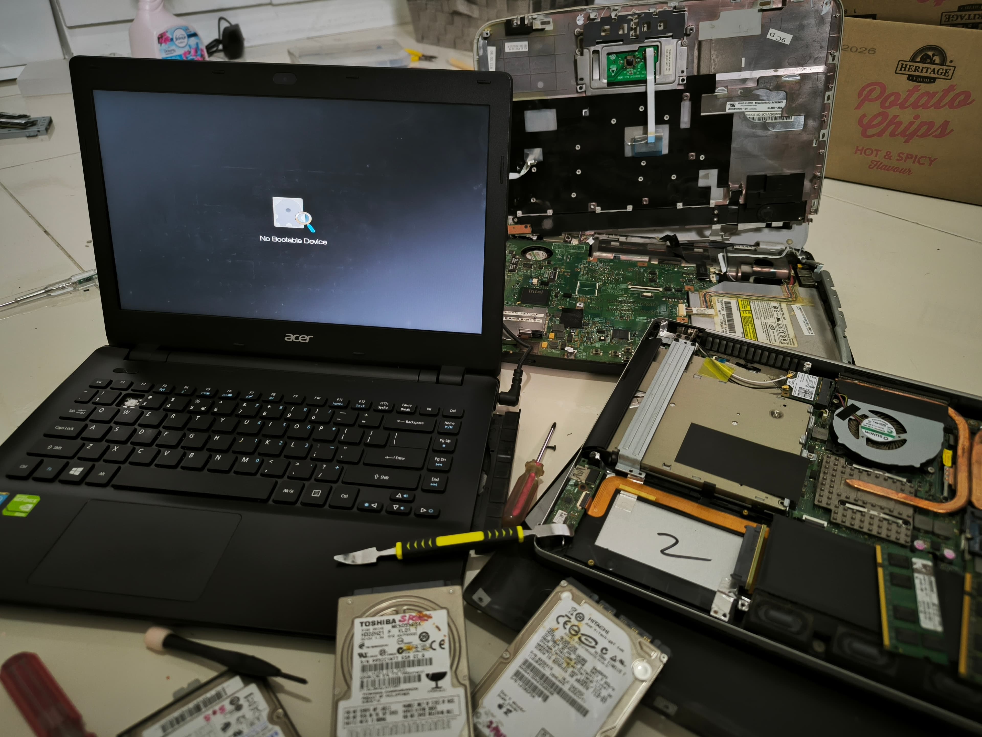 Laptop Maintainance & Upgrade