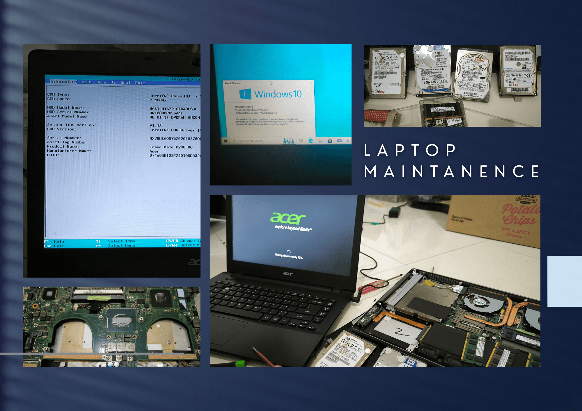 Laptop Maintainance
