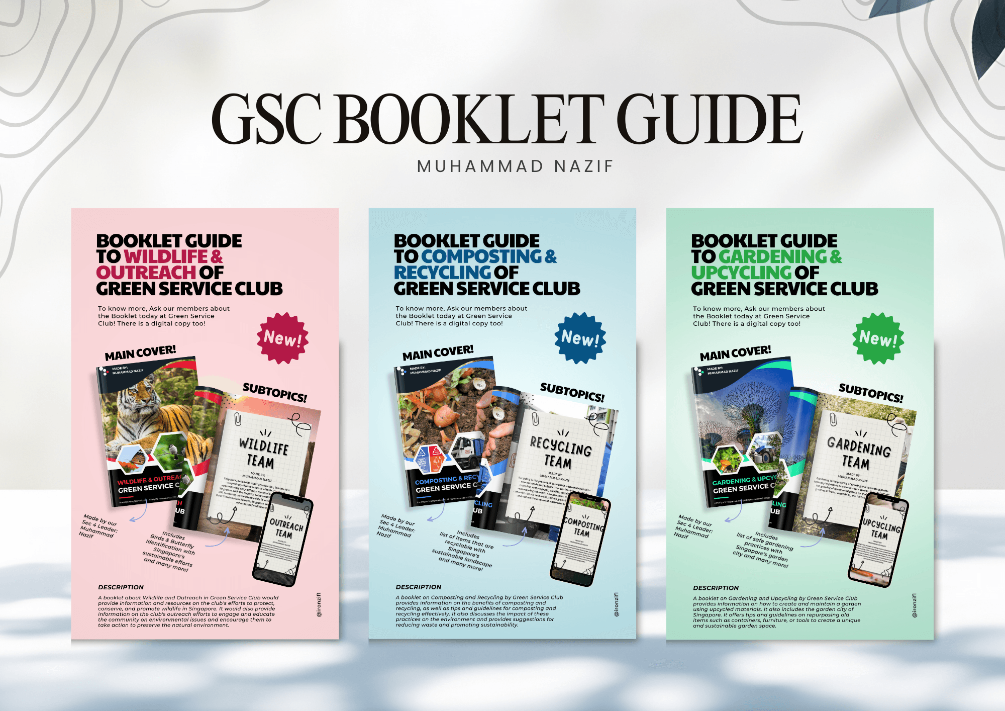 GSC Department Booklets
